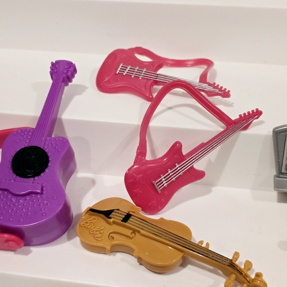 Barbie Doll Musical Instrument Rocking Roll Set - Picture 2 of 8